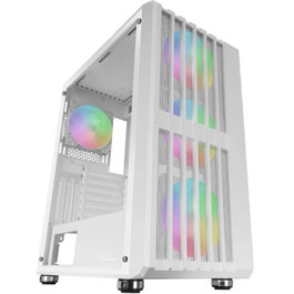 CAJA SEMITORRE ATX MC-VAULT ARGB BLANCO MARS GAMING